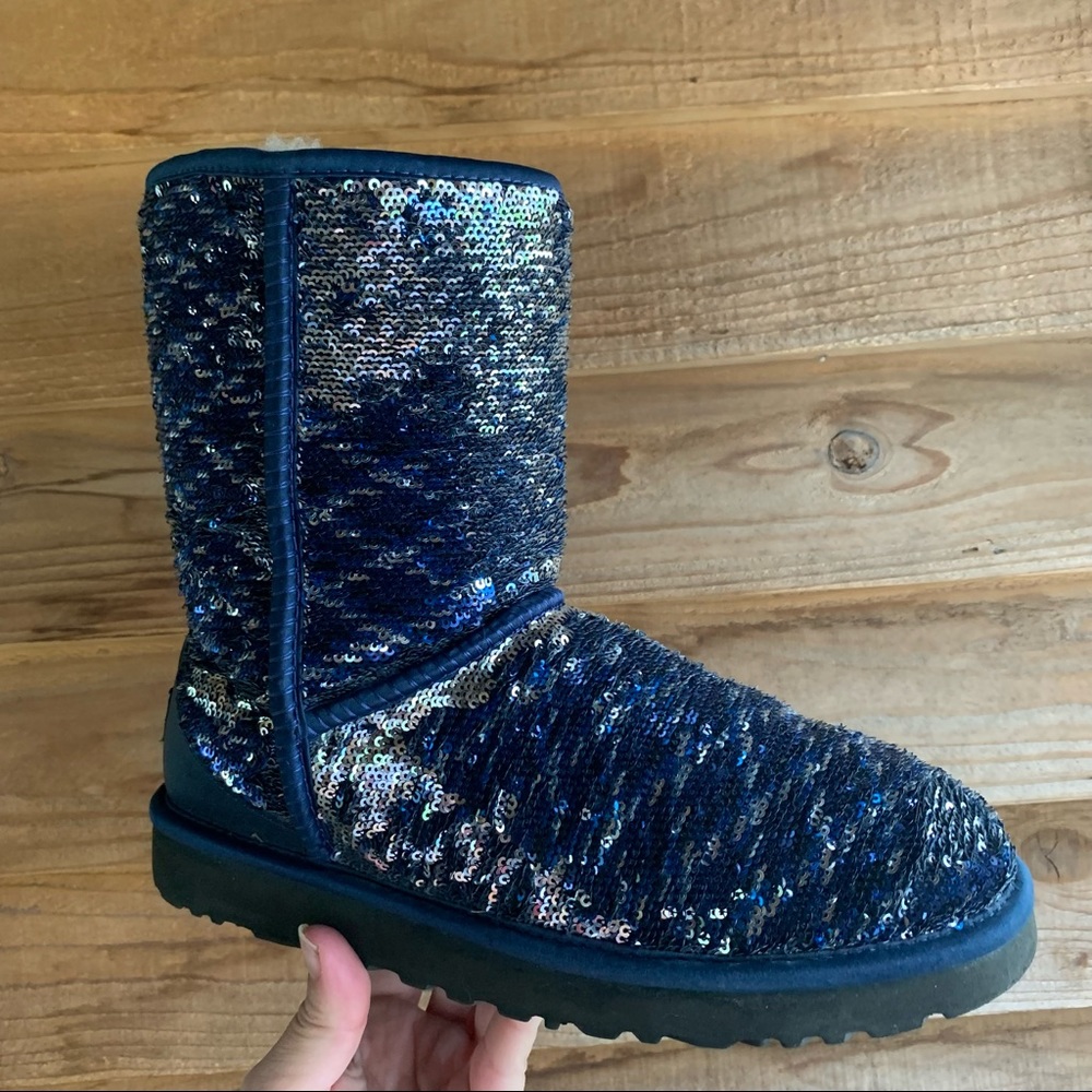Ugg Sequin Color Change Boots - image 1